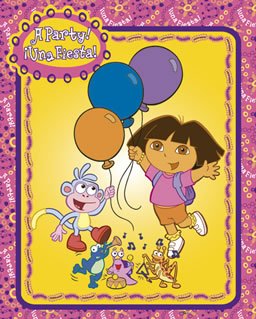 Dora The Explorer - A Party - Mini Poster - 40cm x 50cm