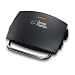 George Foreman 14182 4-Portion Family Grill and Melt in Black