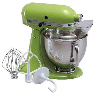 KitchenAid KSM150GSPA Artisan Series Tilt-Head Stand Mixer in Green