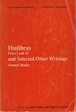 Hudibras Parts I and II and selected other writings