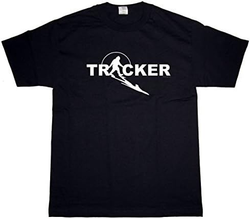 Men's Bigfoot TRACKER "Sunrise/Sunset" T-Shirt - SMALL, BLACK