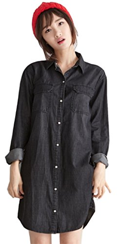 春物 レディース コート スリム カジュアル デニム シンプル アウター レジャー ボタン ロング 長袖 細身 薄い 旅行 通勤 オリジナルアクセサリー付属 klnb00296