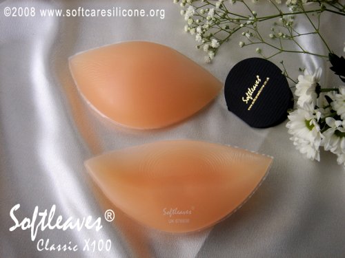 Softleaves Classic X100 Silicone Breast Enhancers size 2( Medium) suitable for bra A,B,C