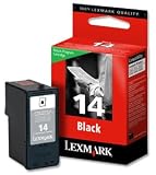 from Lexmark Lexmark No 14 Ink Cartridge Black Return Program Model 18C2090E