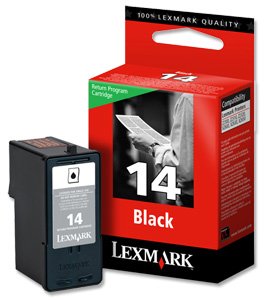 Lexmark No 14 Ink Cartridge Black Return Program