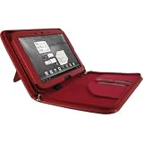 rooCASE Executive Portfolio Leather Case for Motorola DROID XYBOARD 10.1-Inch