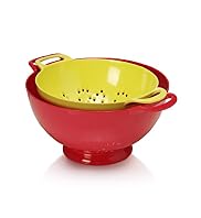 2 Melamine Colanders
