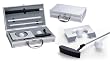 Albatross Executive Travel Putter Set In Silver Aluminum Case (Black/Silver)