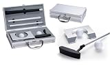 Picnic Time Albatross Executive Travel Putter Set In Silver Aluminum Case (Black/Silver)