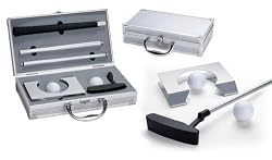Albatross - Executive Putter Set Aluminum Case With Black Int.