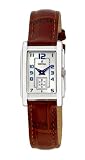 FESTINA F16198/2  Damenarmbanduhr sta/silber-12arab/rotbraun