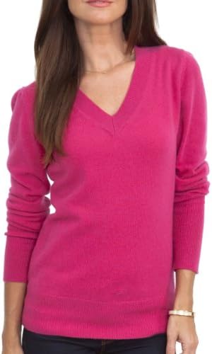 100% CASHMERE V-NECK SWEATER. MADE IN ITALY.