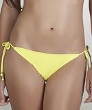 Guess - Full Metal Tie Side Bikini Bottom, Yellow