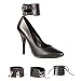 Sexy Pumps Kunstleder schwarz
