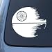 DEATH STAR - Star Wars - Vinyl Decal Sticker #A1391 | Vinyl Color: White