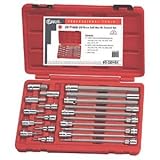 20 Piece 3/8 Drive Fractional Hex Bit Socket Set