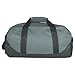 Dalix 18'' Two Tone Duffle Bag in Gray Black Medium