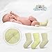 Brooklyn Bamboo Softest Bamboo Newborn Baby Socks Unisex 3 Pack Hypoallergenic