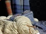 Knitting Needles and Handspun Wool at a ...