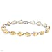 Superb Bracelet With 18.40ctw Genuine Citrines Beautifully Designed in White Gold. Total item weight 10.4g Length 7.5in
