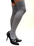 Japanese Kawaii Harajuku Crocheted Thigh High Socks - More Colors