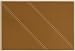 Lifestyle Collections Leather Mat Set 2-Tan Diagonal