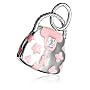 Sterling Silver Pink Handbag Charm