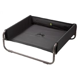 Soft Dog Bed in Brown Grey / Anthracite Size: 86cm (L)