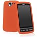 BoxWave HTC Desire FlexiSkin - The Soft Low-Profile Case (Bold Orange)