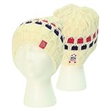 Minnesota Vikings Breast Cancer Awareness Fashion Winter Knit Hat - Off White / Purple / Pink