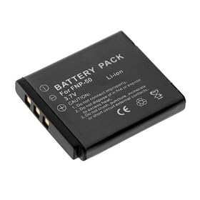 High Capacity NP-50 Digital Camera Replacement Lithium-Ion Battery Compatible with Fuji NP-50, FinePix F300EXR, FinePix... by Bargaincell