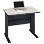 Bush Furniture Series A 36" Wood Computer Desk in Slate