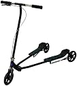 Slider The Unscooter - U8 - Three Wheel Action Scooter - Black