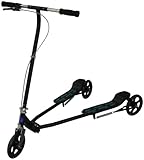 Slider The Unscooter - U8 - Three Wheel Action Scooter - Black