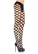 Cut Out Dot Tights (Black;One Size)