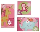 Lambs & Ivy Lollipop Jungle Wall Decor