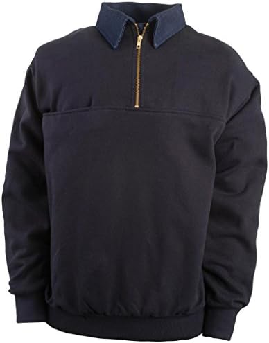 G GAME SPORTSWEARGame Sportswear USA-Made Denim Collar Firefighter Work Shirt