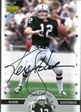 Ken Stabler Autographed/Hand Signed Football Card (Oakland Raiders)