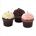 Cupcake Candle Trio