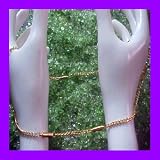 MAGNETIC THERAPY Gold Chain Necklace for Head and Neck Therapy