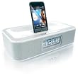 Memorex Mi4004 iWake Clock Radio for iPod (White)
