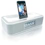 Memorex Mi4004 iWake Clock Radio for iPod (White)