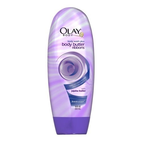  Olay Body Wash Plus Body Butter Ribbons, with Jojoba Butter 18 oz. (Pack of 6) 