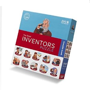 200 Pc Great Inventors Puzzle By Crocodile Creek