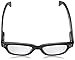 Peepers by PeeperSpecs Women's Dauntless Rectangular Reading Glasses, Black, 46 mm + 1.5