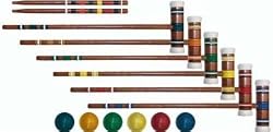 "Gym And Outdoor Games Outdoor Games Activities Croquet - 24"" Tournament Croquet Set - Set Of 6"
