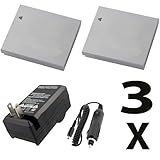 Canon PowerShot D10 Digital Camera Accessory Kit Includes (2Pcs) Canon NB-6 ....