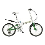 エコで省エネ、健康づくりに♪折畳自転車 グリーンネイチャー206S （6-Speed） エコ 自転車