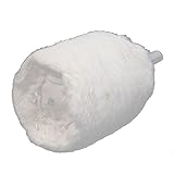 uxcell 研磨ホイール　研磨ブラシ　ホワイト　円筒状　6mmのシャンク　40mmの直径