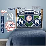 New York Yankees Headboard Full Bed Fathead NIB